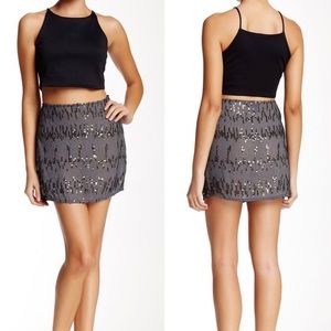 “RAGA” Sequin Mini Skirt (Sz-M)